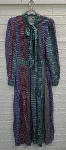 Boden Multi Pu**y Midikleid mit Schleife bedruckt Größe 10 - Bild 1 von 9