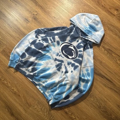 Sudadera con capucha tie-dye con logotipo de Penn State Y2K para mujer talla mediana Foto 1 de 4