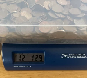 12 Pfund + riesiges Lincoln Wheat Cent Cull Lot - gemischte Daten. - Bild 1 von 3