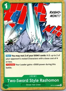 Carte evento rilascio due spade stile Rashomon Legacy of the Master OP12-038 NM - Foto 1 di 2