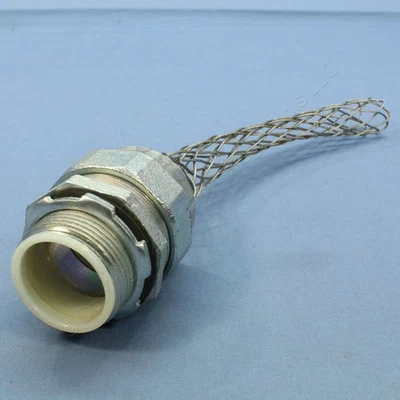 Empuñadura de cable Woodhead 36373 DW 1-1/4" rosca macho alivio de tensión Foto 1 de 4