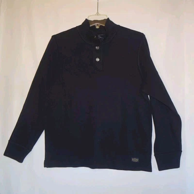 NAUTICA JEANS Hombre Talla Pequeña Cuello Alto Sudadera Cierre a Presión Nuevo con Etiquetas Foto 1 de 4