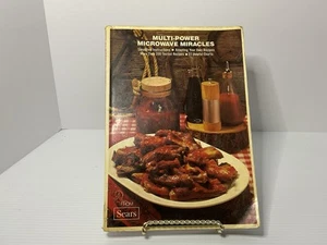 Multi-Power Microwave Miracles Sears 1979  Soft Cover Cookbook - Vintage - Picture 1 of 6