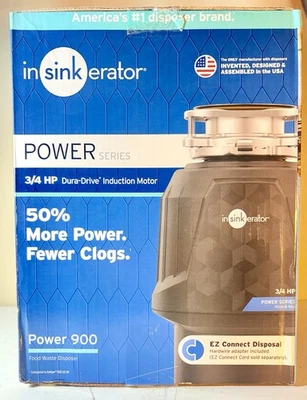 INSINKERATOR Garbage Disposal 3/4 HP  Power 900   - Image 1 of 4