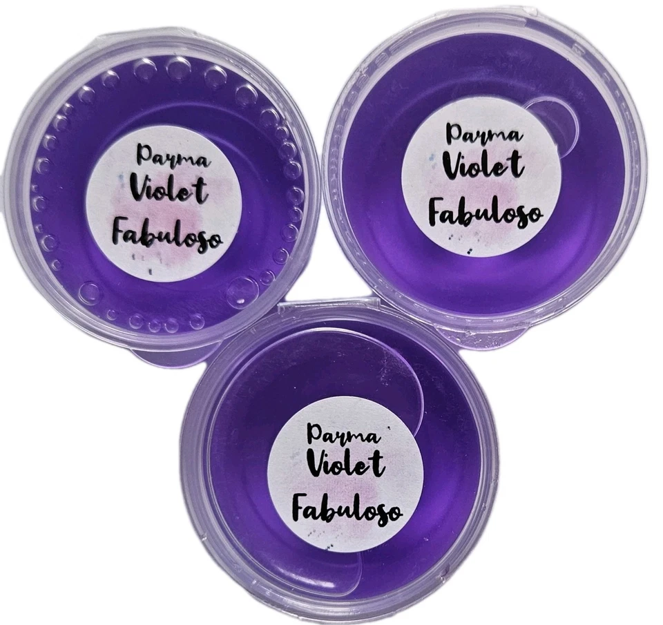 3x  Parma Violet Fabuloso - Gel Wax Melts - HIGHLY SCENTED - Jelly Wax Melts - Image 1 of 1