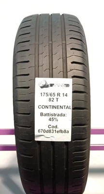 PNEUMATICO USATO CONTINENTAL CONTI ECO CONTACT5 175/65 R14 82T ESTIVE - Immagine 1 di 2