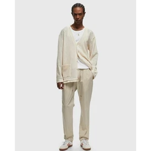 GESCHLOSSEN Vigo Tapered Kordelzug Hose Freizeithose leicht beige Baumwolle 34 - Bild 1 von 14