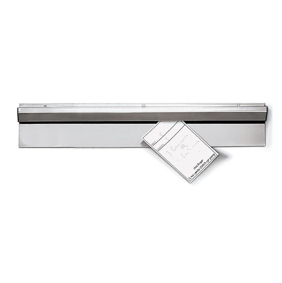 TABLECRAFT Barra Porta Comande da Muro 45 cm Alluminio | Ordinazioni Pizzeria Cucina