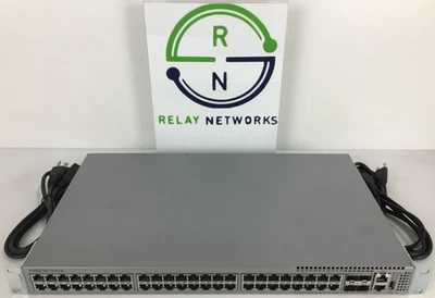 LOT OF 2x  Arista DCS-7010T-48-R 48x RJ45 GigE w/ 4x 1/10G SFP+ Ports - Image 1 of 4