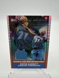 2002-03 Topps Jersey Edition Copper /299 Kevin Garnett #jeKG HOF - Bild 1 von 2