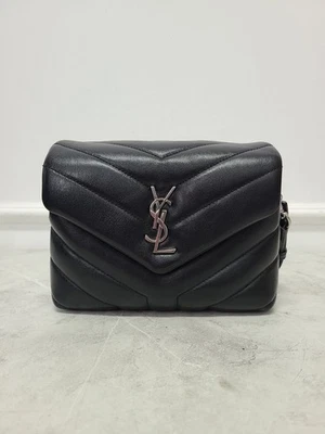 Saint Laurent Schwarze YSL Matelassé Loulou Toy Bag 12345 131337263 - Bild 1 von 4