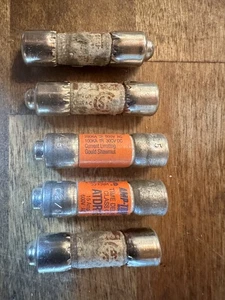 Amp Trap ATDR15 Time Delay Class CC Fuse 15A 600VAC Set Lot 5 - Picture 1 of 3