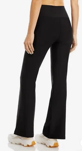 AQUA Athletic High Rise Bootcut Leggings Black Size Large NWT - Picture 1 of 10
