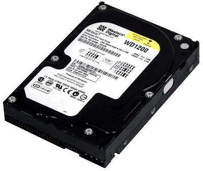 Wd Caviar 120gb 7.2k 2mb Ata 3.5'' Wd1200bb-00gua0 - Image 1 of 3