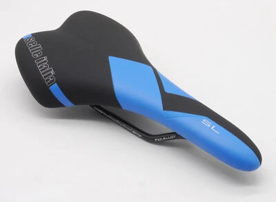 SELLE ITALIA SL Rennrad MTB Mountainbike Sattel blau schwarz - NEU