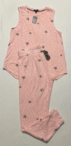 Insomniax Pajama Set Pink Polka Dot L - Picture 1 of 4