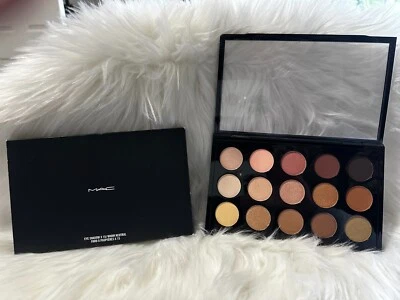 MAC EyeShadow x 15 Colors Warm Neutral Rare Full Size - Image 1 of 3