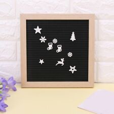 2 pcs Christmas Felt Letter Board with Letters Letterboard