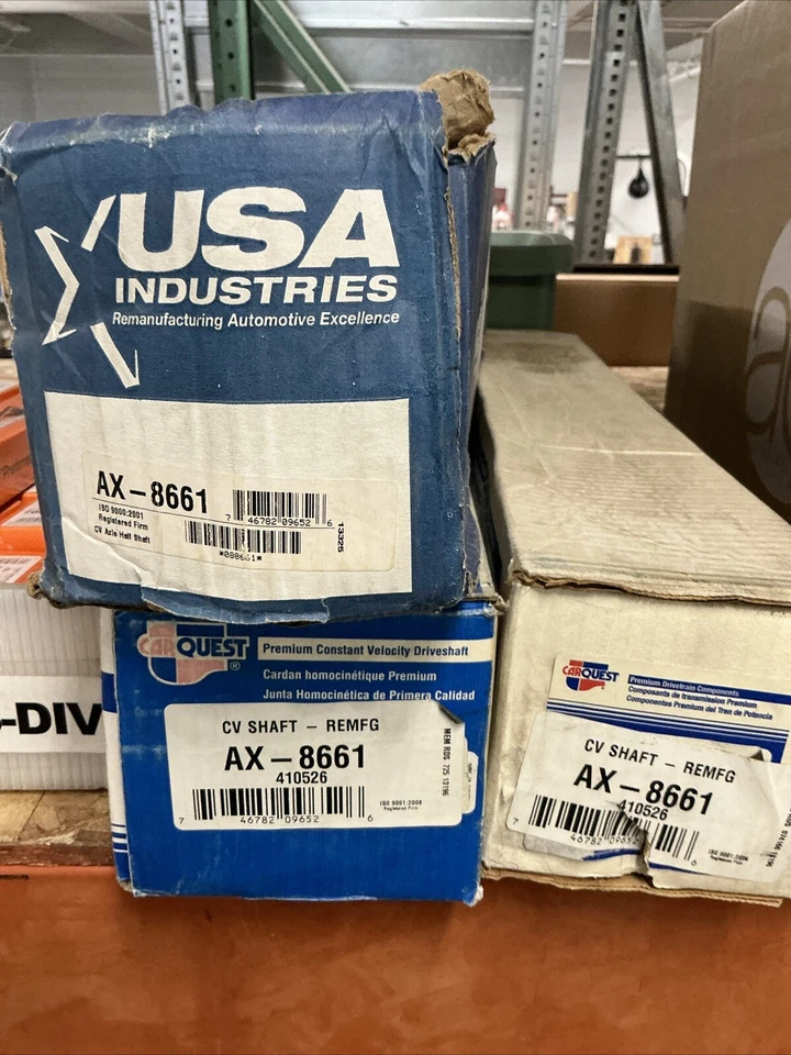 Eje delantero izquierdo Nissan Máxima e Infiniti I30 eje CV TCP AX-8661 Ax-8664 Foto 1 de 2