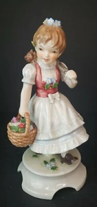 Gartenprinzessin Mädchen Figur Lore 240 - 7/597 - 1970 Goebel - Bild 1 von 7