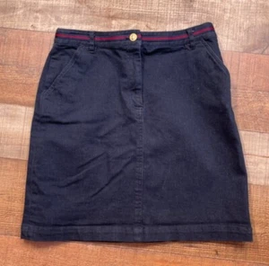 Brooks Brothers Youth Denim Skirt, Size 16, pre-owned - L4917 - Picture 1 of 4