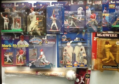 Mark McGwire St. Louis Cardinals 1998 MLB Lot Starting Lineup Sosa Griffey Jr. - Image 1 of 4