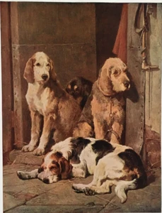 Ready for Work by John D Noble - Antique Print 1930 - Picture 1 of 2