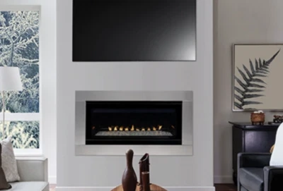 Superior 45" VF Linear Fireplace, Electric Ignition, w/ Lights, NG, VRL3045ZEN - Image 1 of 4