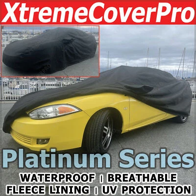 Oldsmobile Alero 1999 2000 2001 2002 2003 2004 cubierta de coche impermeable negra Foto 1 de 4