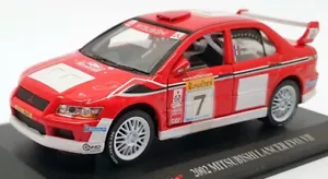 Saico 1/32 Scale Model Car TY3315 - 2002 Mitsubishi Lancer Evo VII - Red - Picture 1 of 5