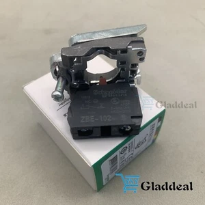 New ZB4BZ102 Mounting Base & 1NC Contact Block ZBE-102 Schneider - Picture 1 of 12