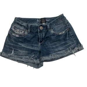 Ariya Jeans Shorts  5/6 Cut Off - Picture 1 of 3