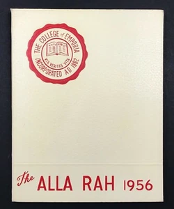 1956 College of Emporia Yearbook ~ Emporia KS ALLA RAH 1950s Fashions 50s - Picture 1 of 4