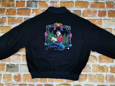 SPORT ICE BY ICEBERG Vintage Veste Golfer Teddy Ours Bleu Marine Gr S/48 Comme - Photo 1/4