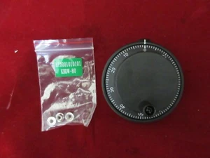 Rueda de mano montada en panel KHDW-AD-80 12V 25 PPR A B (Mitsubishi) - Imagen 1 de 2