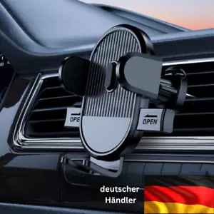 Handyhalterung Auto Handy Halterung Lüftungsgitter KFZ Handyhalter Autohalterung - Bild 1 von 9