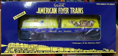 American Flyer Nesquick Flat Car with Milk Containers 6-48537 NIB - Image 1 of 2