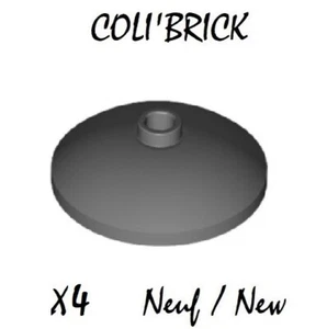 Lego 43898 - 4x Dish 3x3 inverted radar - Dark B. Gray - 44882 33688 35268 NEUF - Imagen 1 de 1