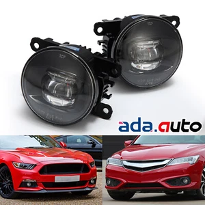 Universal Acura/Ford/Honda/Jaguar/Lincoln DoubleTap Dual Color LED Fog Lights - Picture 1 of 6