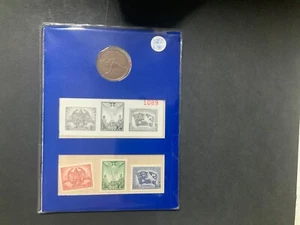 1945 BLACK PLATE PROOF SET PACK WITH 1995 SET AND 1945 PENNY. - Picture 1 of 2