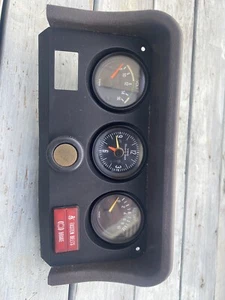 77-82 PORSCHE 924 Centre Dash Bezel Gauge Trim Cover  OEM - Picture 1 of 8