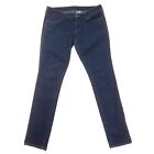 H&M Skinny Blue Jeans Mens 34x34 Low Waist