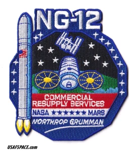 Auténtico PARCHE CYGNUS NG-12 NORTHROP GRUMMAN NASA ISS SERVICIOS DE REABASTECIMIENTO Misión - Imagen 1 de 4