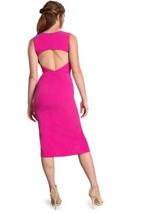 Dress the Population Maeve Sleeveless Cut-Out Back Midi Dress - Picture 1 of 3