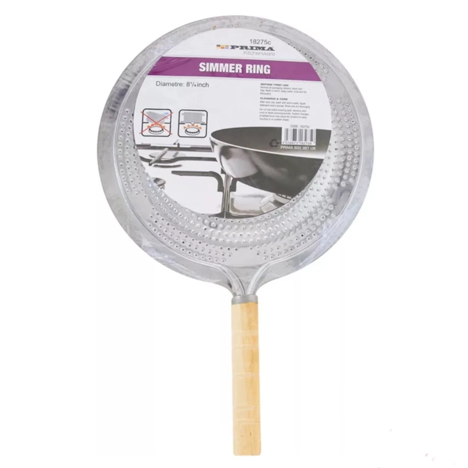 Simmer Ring 21 cm - Wooden Handle 🚚Free Delivery 🚚 - Image 1 of 1