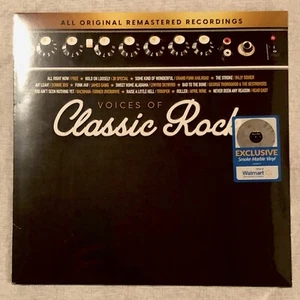 Voices Of Classic Rock LP- 12 Classic Hits! EXC Smoke Marble Vinyl - INT’L SHIP! - Picture 1 of 3