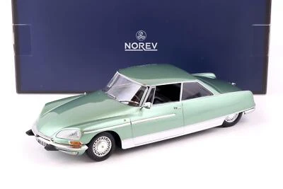 1:18 Norev Citroen DS 21 Le Leman 1968 Verde Metallico - Limitato 200 Pz. - Immagine 1 di 4