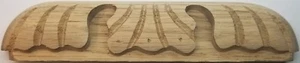7" LARGE CARVED Oak Desk Pull Roll Top drawer antique vintage old cabinet fancy - Picture 1 of 12
