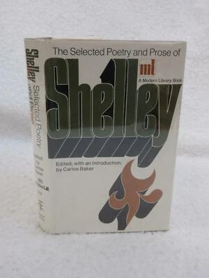 THE SELECTED POETRY & PROSE OF SHELLEY Modern Library #274 HC/DJ - Image 1 of 3