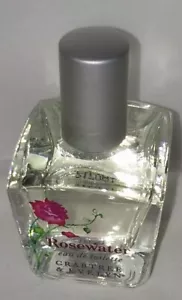 crabtree evelyn rosewater eau de toilette 0.5 oz pour bottle miniature new - Picture 1 of 2